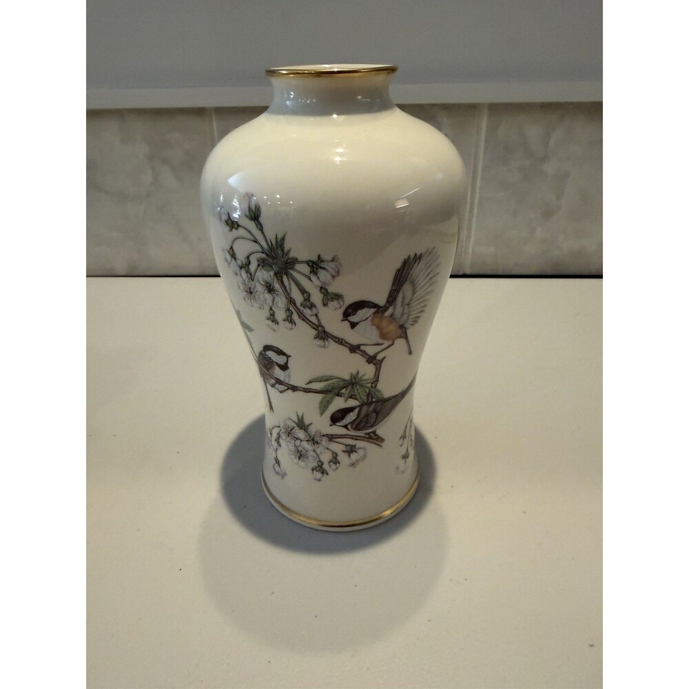 Lenox The George Washington Vase Presidential Garden Large Vintage